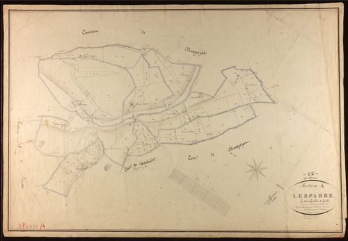 Montfermier - Section A - Lesparre, 2e feuille