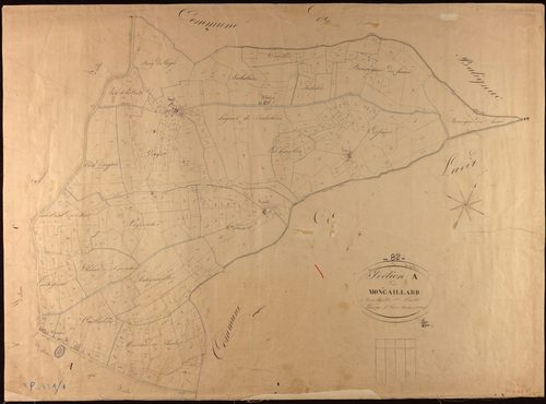 Montgaillard - Section A - Montgaillard, 1ère feuille