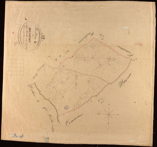 Montgaillard - Section D - Moussenot, 1ère feuille