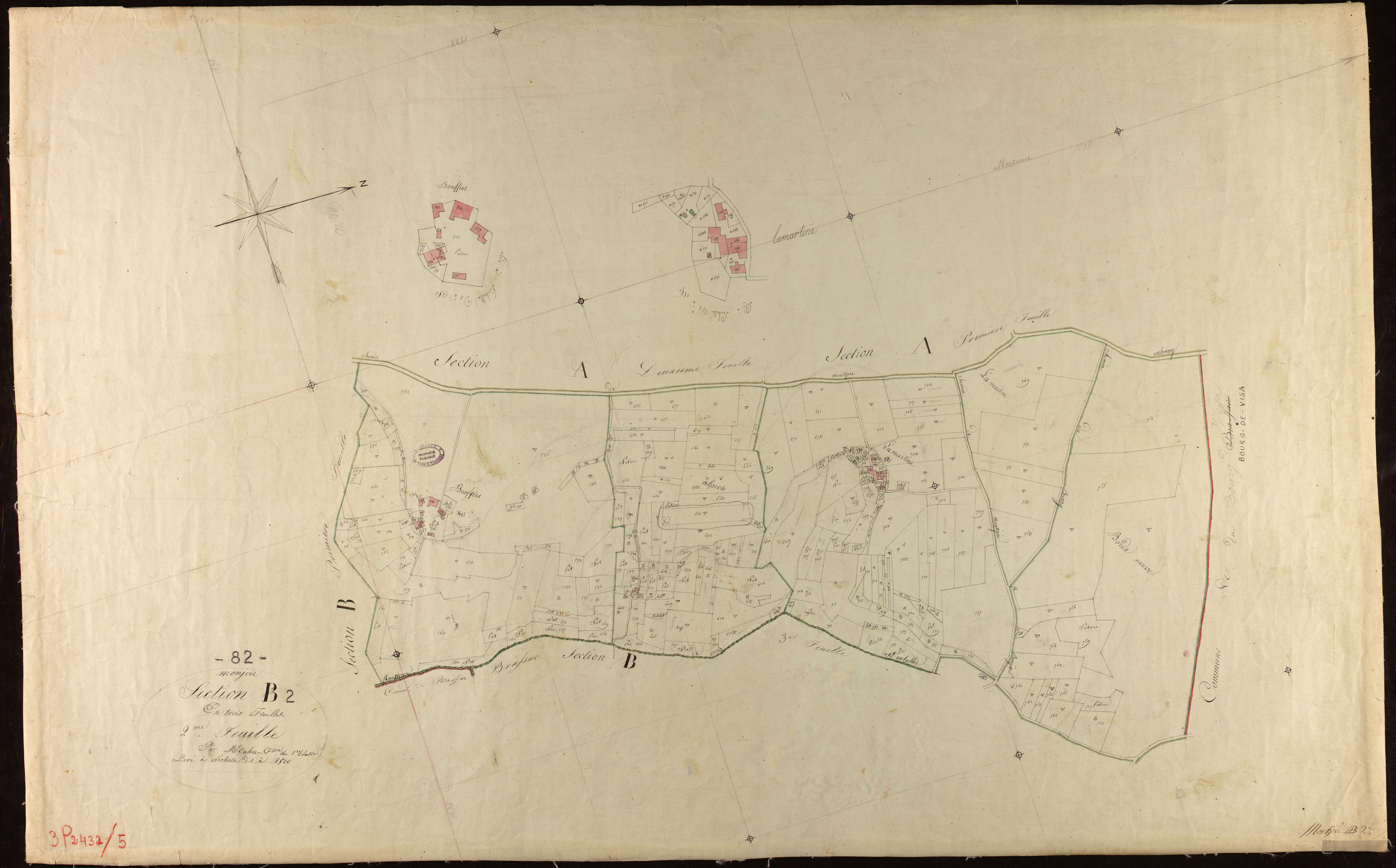 Montjoi - Section B - Baraïrat, 2e feuille