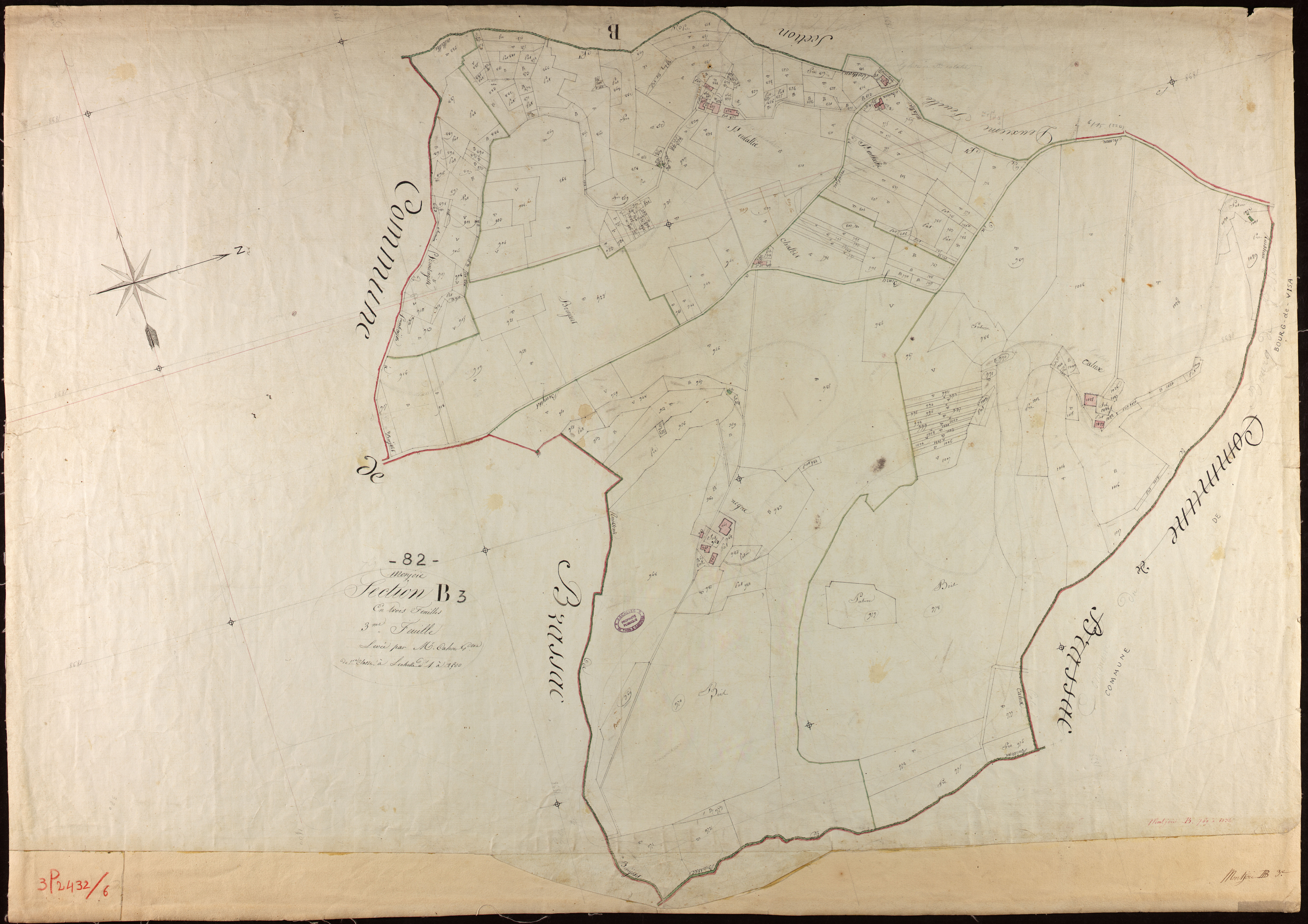 Montjoi - Section B - Baraïrat, 3e feuille