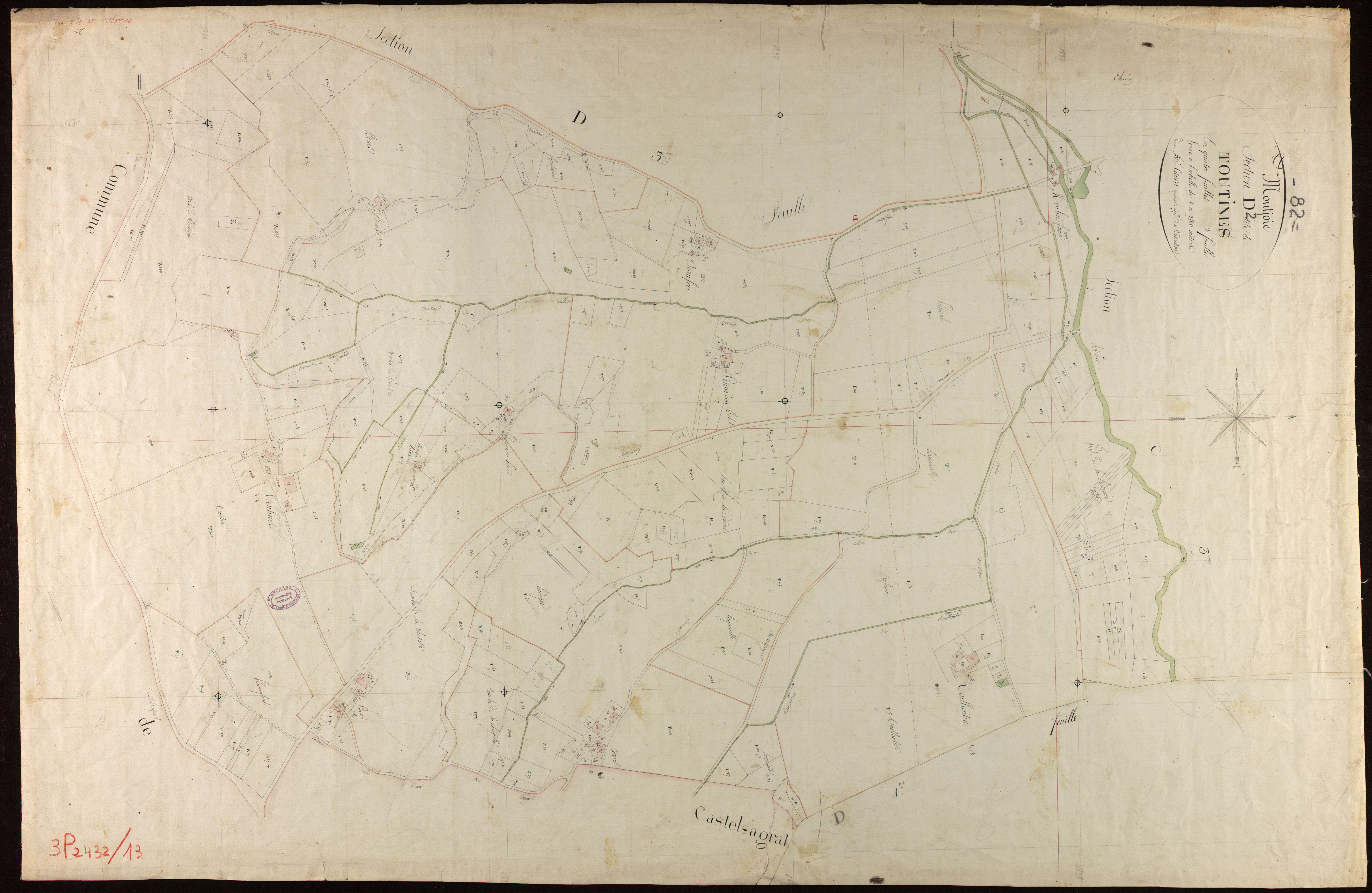Montjoi - Section D - Toutines, 2e feuille