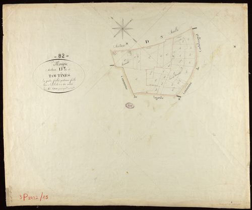 Montjoi - Section D - Toutines, 4e feuille
