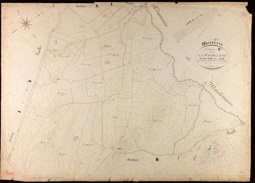 Montpezat-de-Quercy - Section A - La Magdelaine, 2e feuille