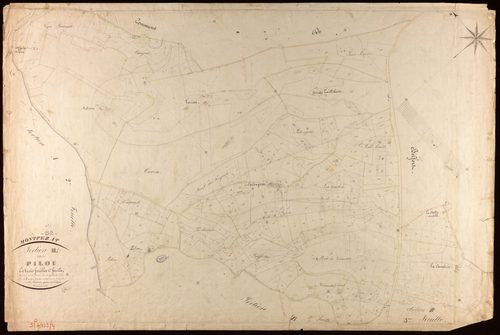 Montpezat-de-Quercy - Section B - Pilou, 1ère feuille