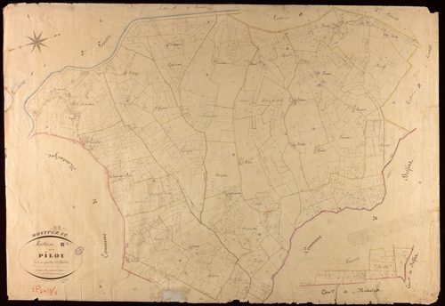 Montpezat-de-Quercy - Section B - Pilou, 3e feuille
