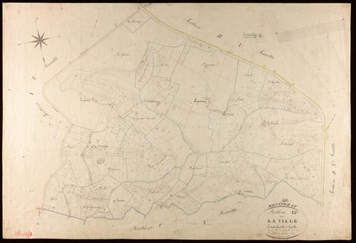 Montpezat-de-Quercy - Section C - La Ville, 1ère feuille