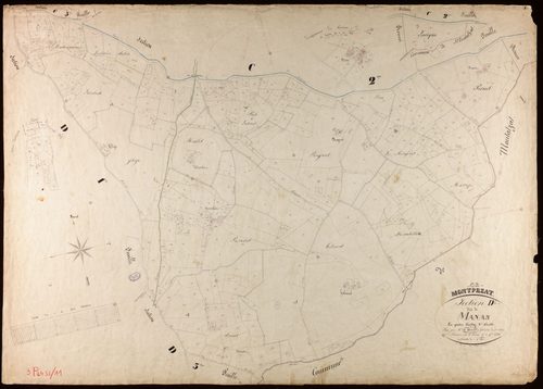 Montpezat-de-Quercy - Section D - Manas, 2e feuille
