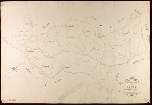 Montpezat-de-Quercy - Section F - Petit, 1ère feuille