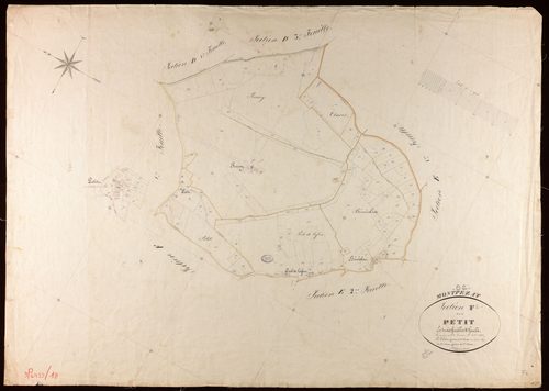 Montpezat-de-Quercy - Section F - Petit, 2e feuille