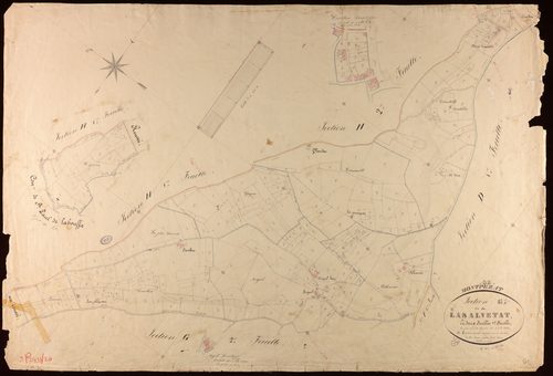 Montpezat-de-Quercy - Section G - La Salvetat, 1ère feuille