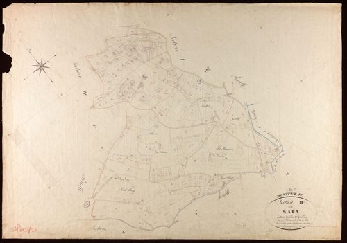 Montpezat-de-Quercy - Section H - Saux, 2e feuille