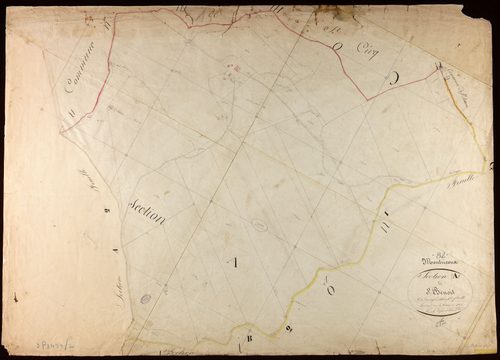 Montricoux - Section A - Saint-Benoît, 1ère feuille