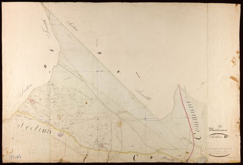 Montricoux - Section B - Le Bretou, 3e feuille