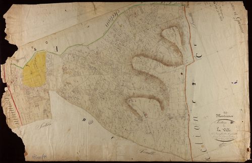 Montricoux - Section D - La Ville, 2e feuille