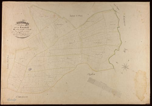 Mouillac - Section B - Cavaillé, 1ère feuille