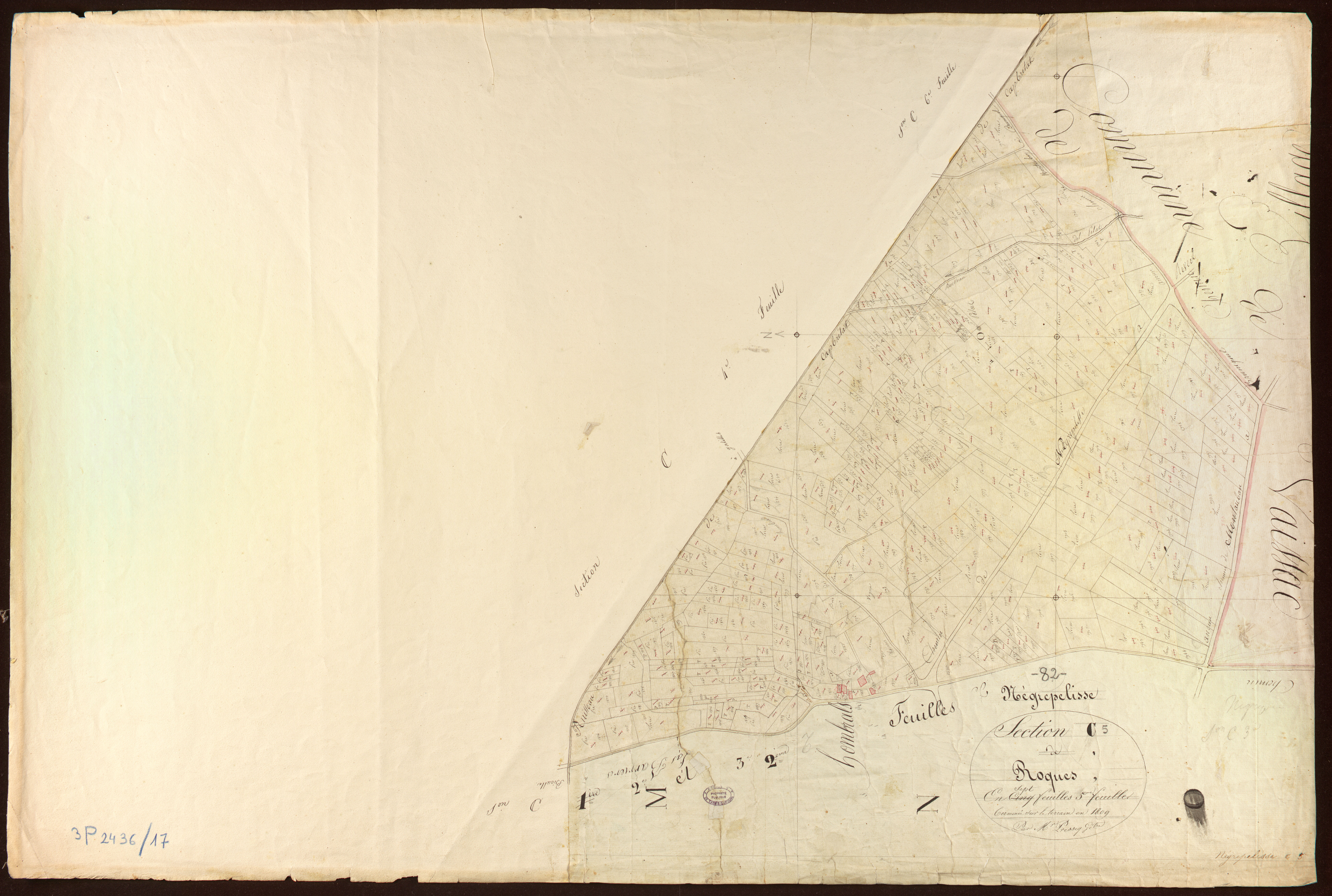 Nègrepelisse - Section C - Roques, 5e feuille