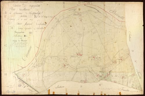 Nègrepelisse - Section B - El Camp de Duras, 1ère feuille