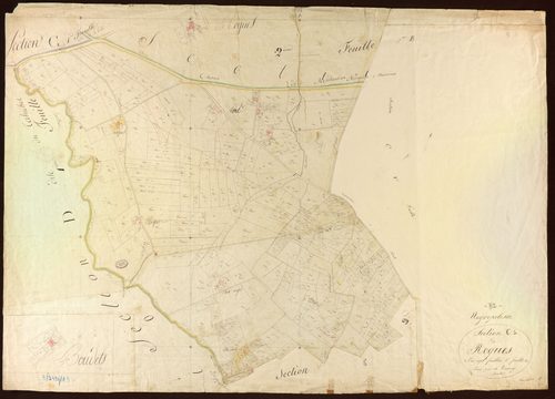 Nègrepelisse - Section C - Roques, 1ère feuille