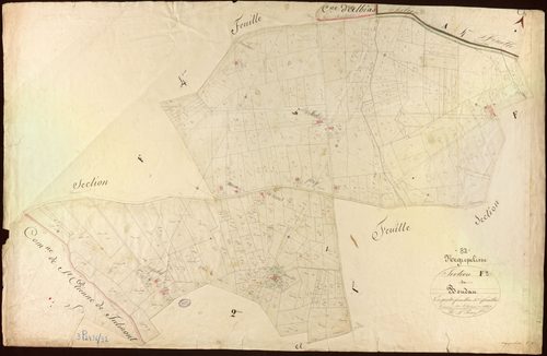 Nègrepelisse - Section F - Boudau, 3e feuille