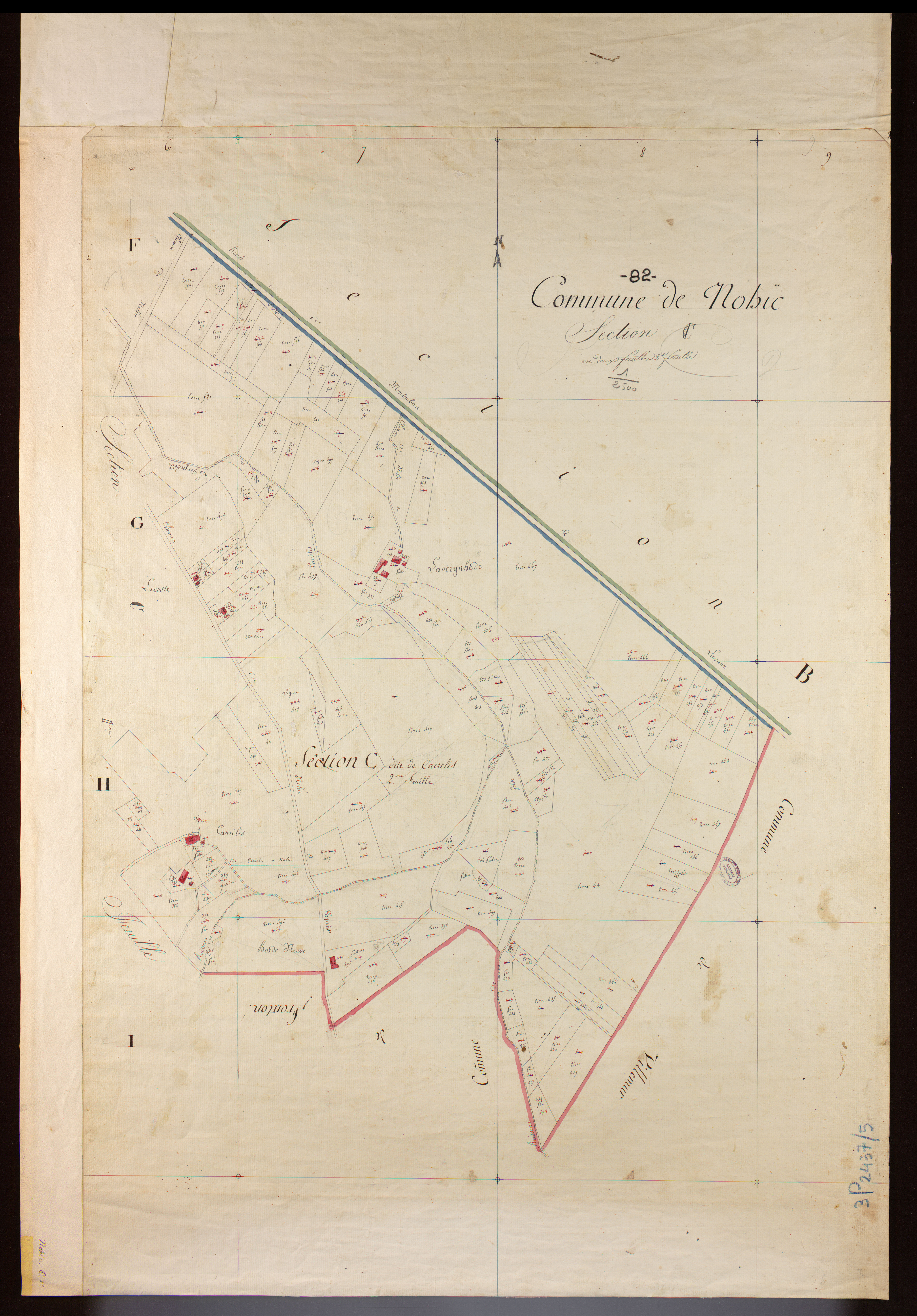 Nohic - Section C - Carrelis, 2e feuille