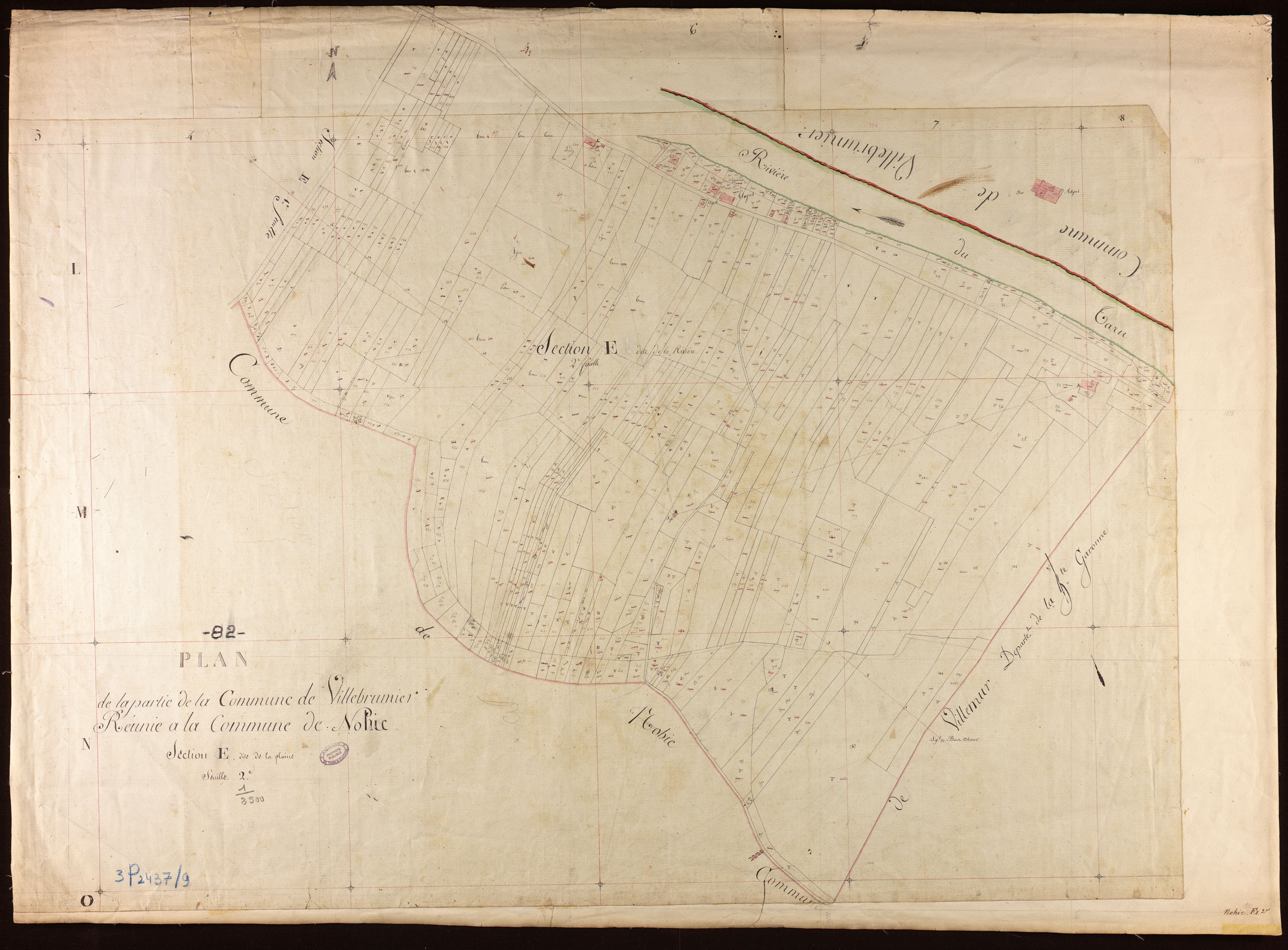 Nohic - Section E - La Plaine, 2e feuille