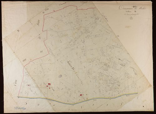 Nohic - Section D - Travaud, 2e feuille