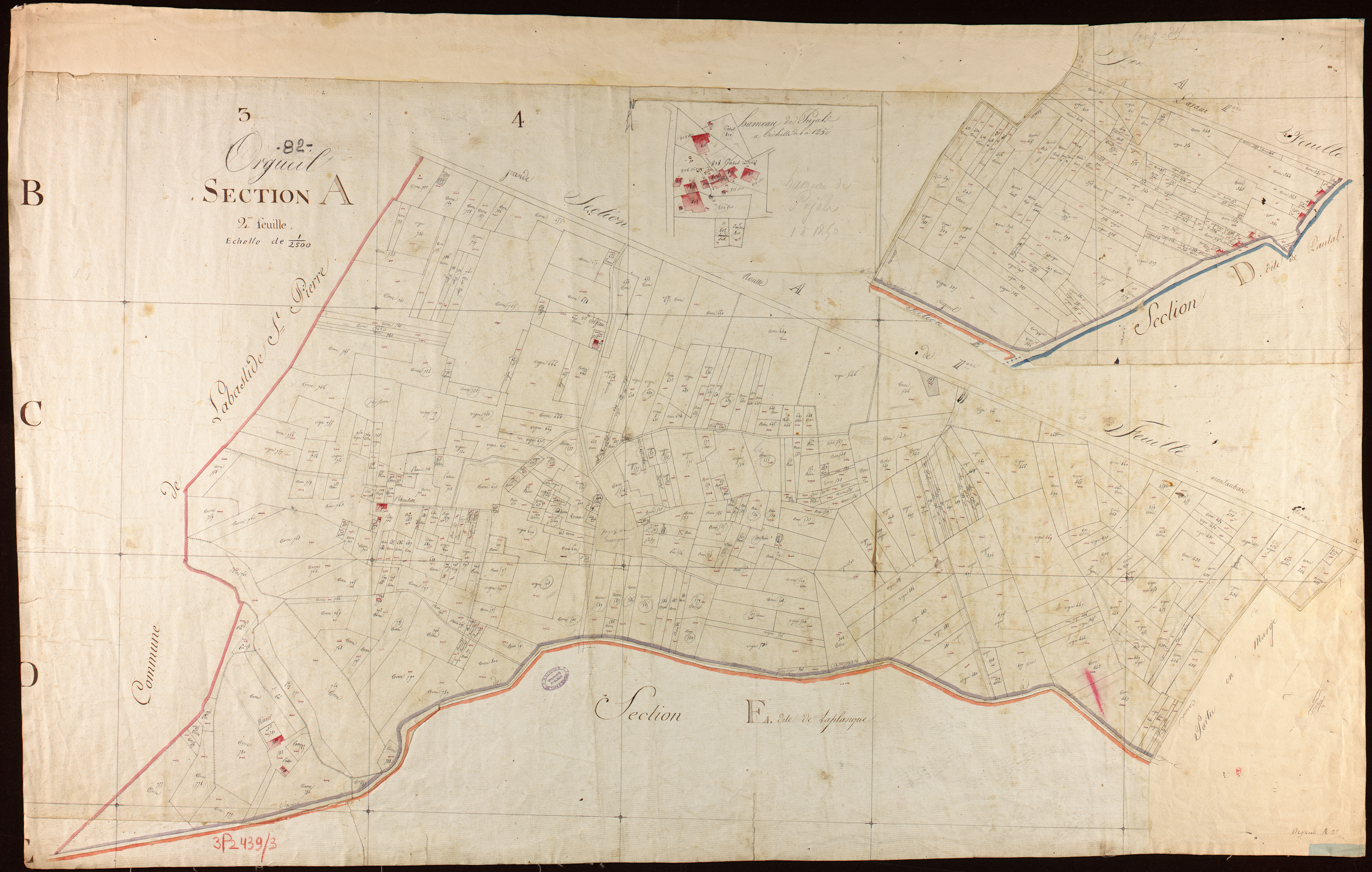 Orgueil - Section A - Rodoul, 2e feuille