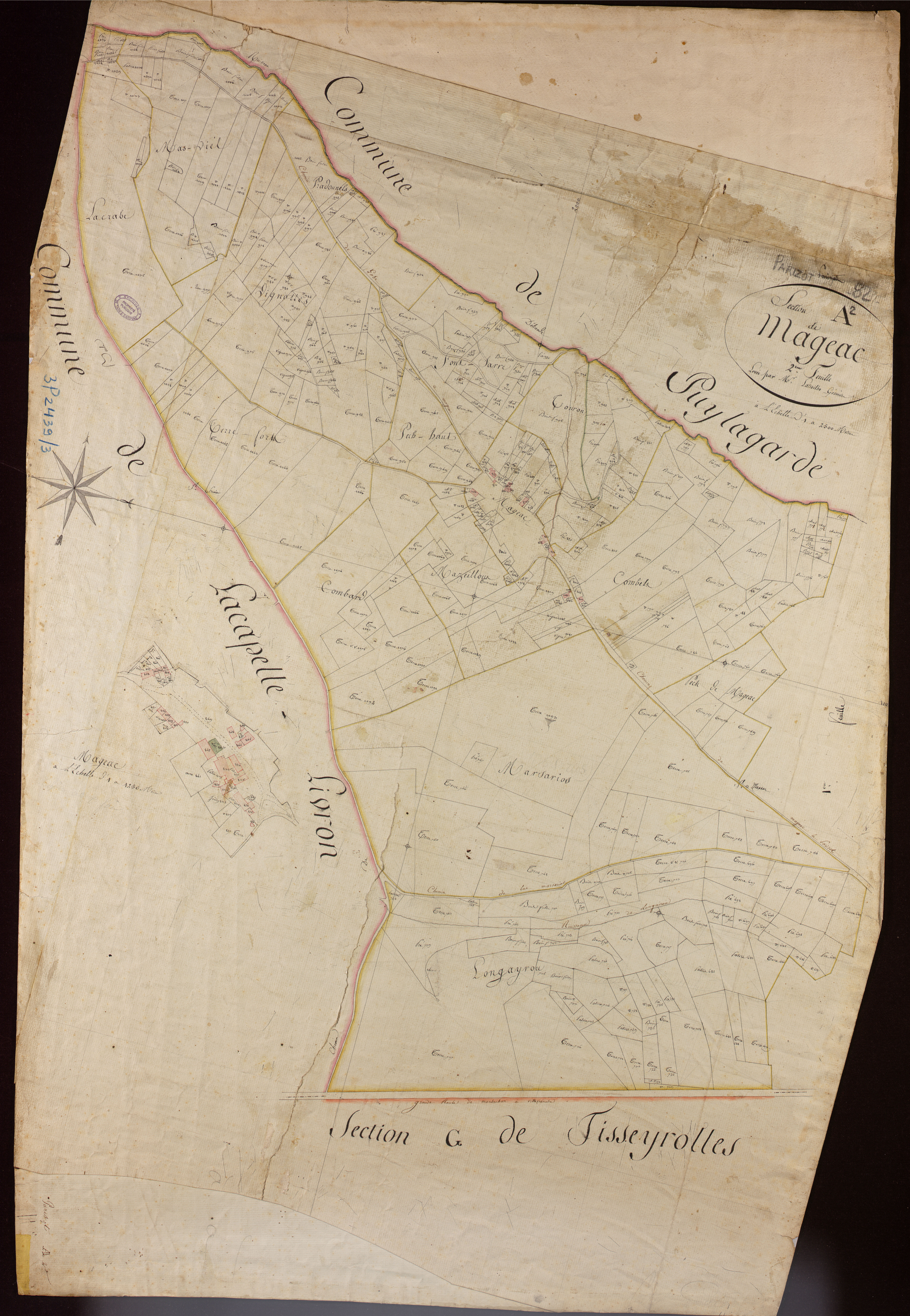 Parisot - Section A - Mageac, 2e feuille