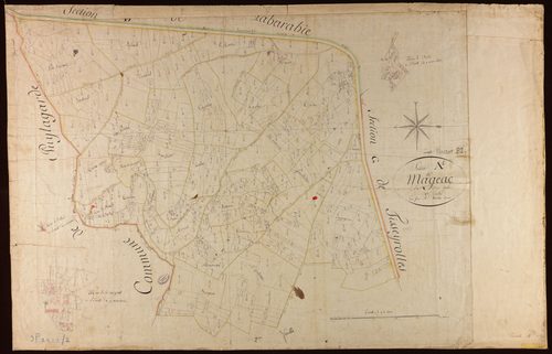 Parisot - Section A - Mageac, 1ère feuille