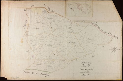 Parisot - Section D - Causse-Viel, 2e feuille