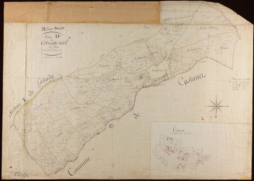 Parisot - Section D - Causse-Viel, 4e feuille