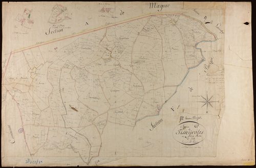 Parisot - Section G - Tisseyroles, 1ère feuille