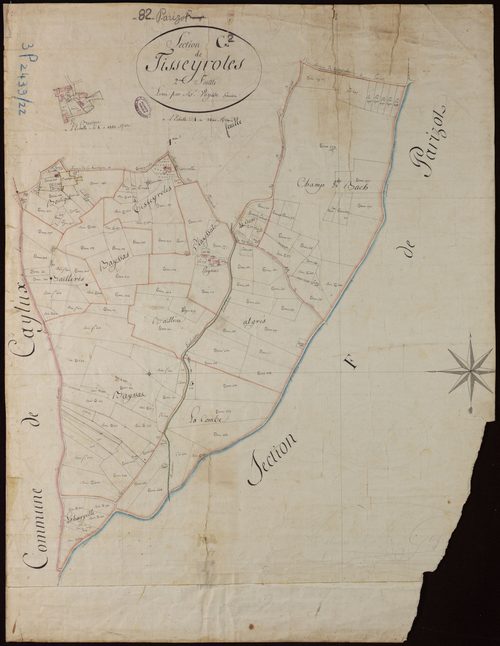Parisot - Section G - Tisseyroles, 2e feuille