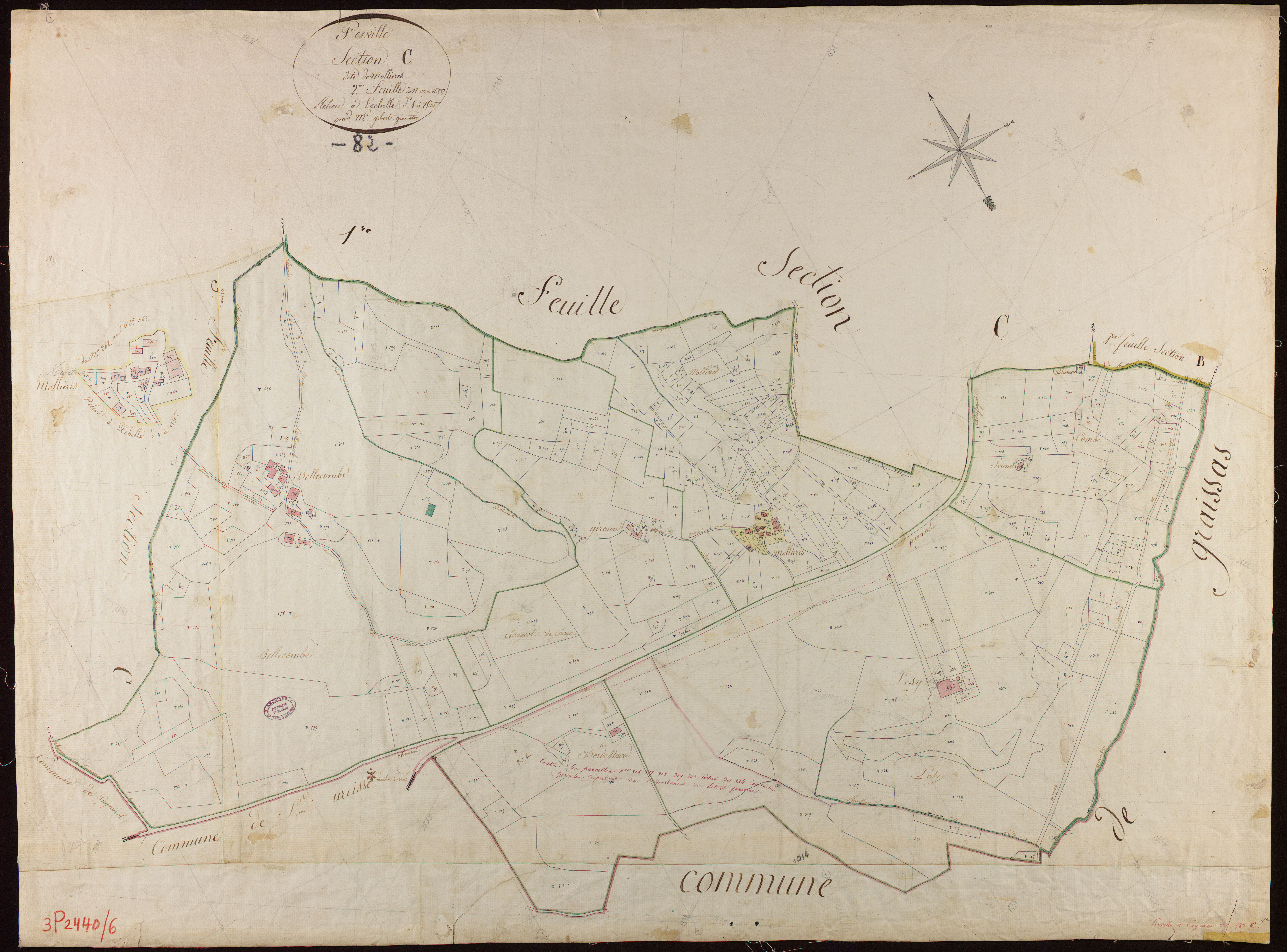 Perville - Section C - Molières, 2e feuille