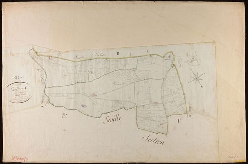 Perville - Section C - Molières, 1ère feuille