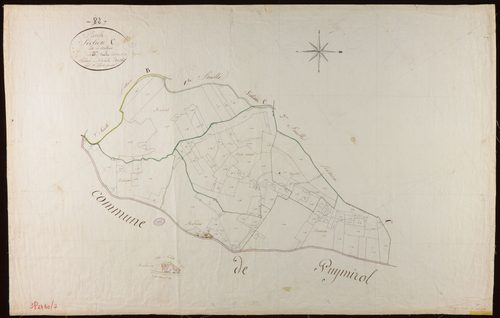 Perville - Section C - Molières, 3e feuille