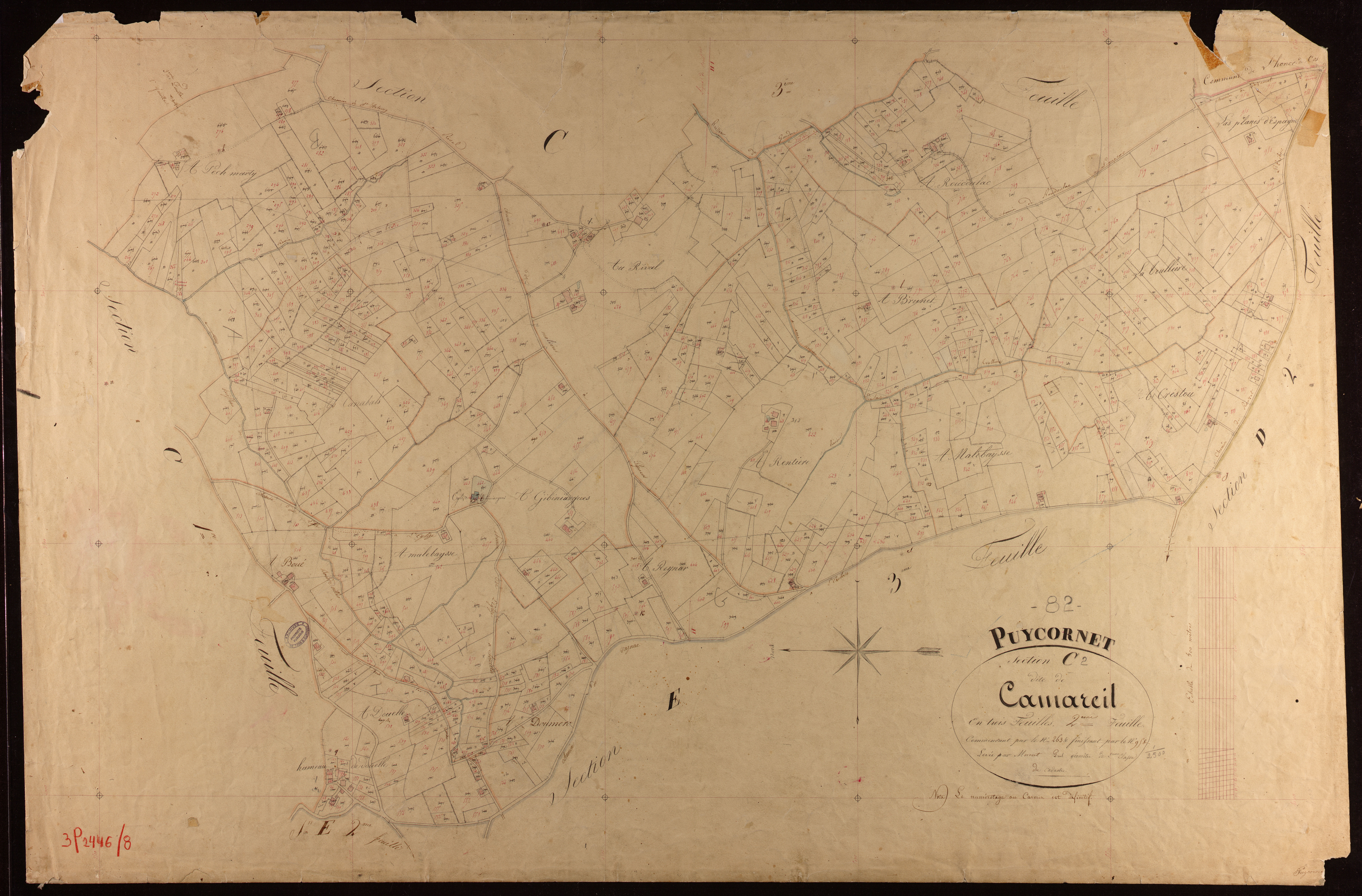 Puycornet - Section C - Camareil, 2e feuille