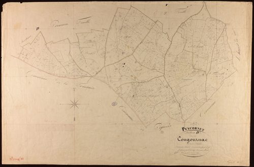 Puycornet - Section D - Cougournac, 3e feuille