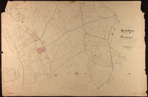 Puycornet - Section E - Rouzet, 1ère feuille