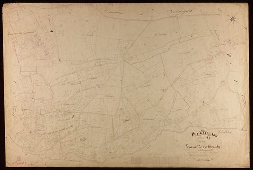 Puygaillard-de-Quercy - Section A - Les Garrands et Rauly, 2e feuille