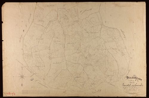 Puygaillard-de-Quercy - Section C - Laucadel et Fournalès, 2e feuille