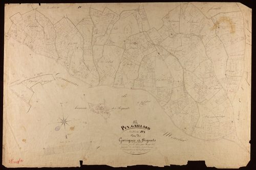 Puygaillard-de-Quercy - Section D - Les Garrigues et Rignats, 2e feuille