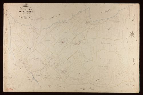 Puylagarde - Section D - Puylagarde, 1ère feuille