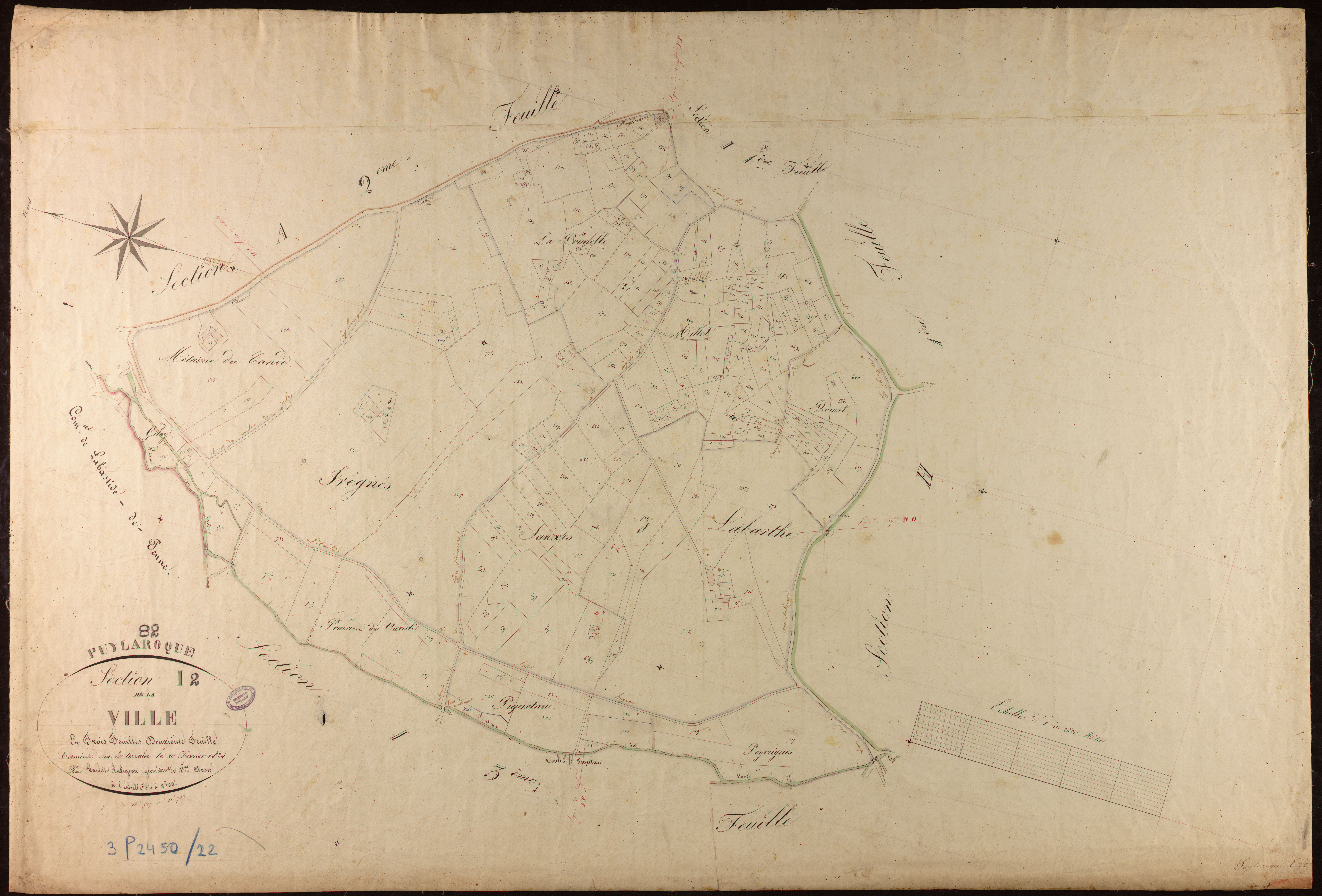 Puylaroque - Section I - La Ville, 2e feuille