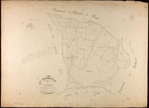 Puylaroque - Section A - Vilhoc, 1ère feuille