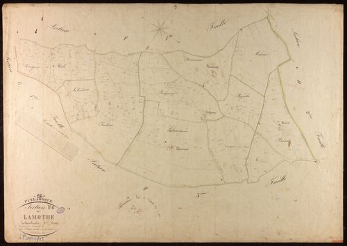 Puylaroque - Section F - Lamothe, 2e feuille