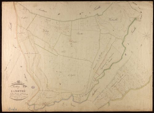 Puylaroque - Section F - Lamothe, 3e feuille