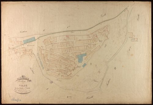 Puylaroque - Section I - La Ville, 1ère feuille