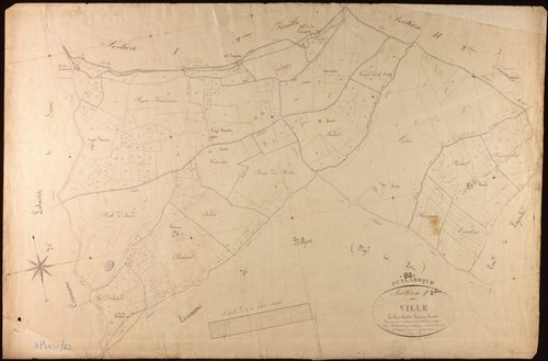 Puylaroque - Section I - La Ville, 3e feuille
